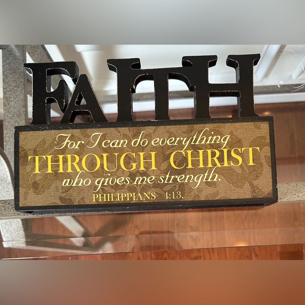 Faith Home Decor Sign - Picture 4 of 7